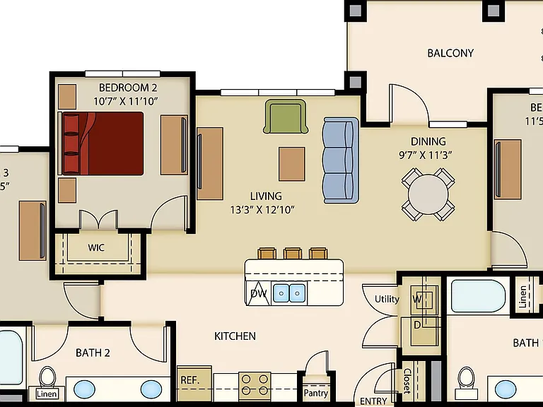 TruNorth Floor Plan C1 TruNorth Floor Plan C1