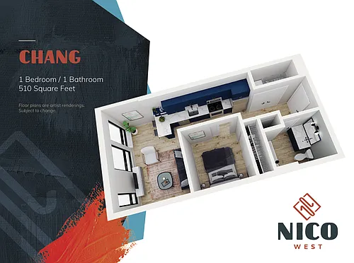 Floor plan Chang