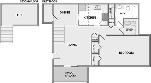 Floor plan The Ivy Loft