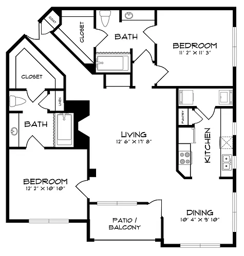 Floor plan B4