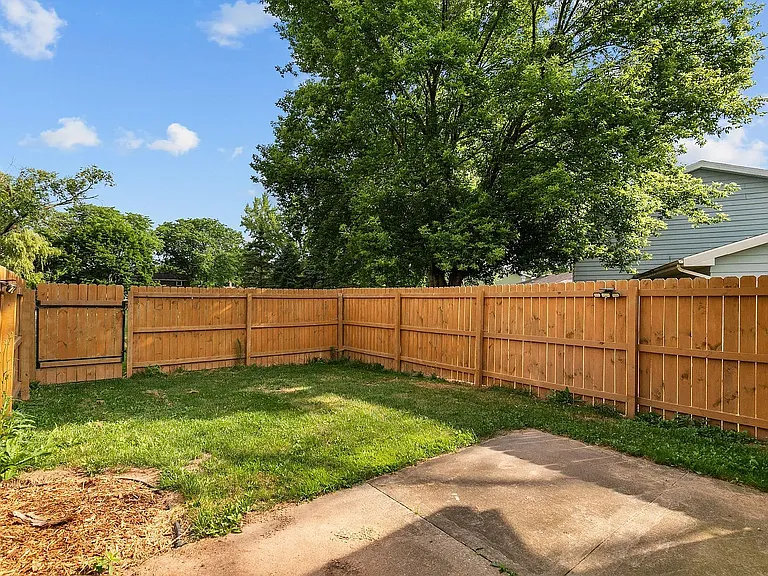 Fenced Backyard
