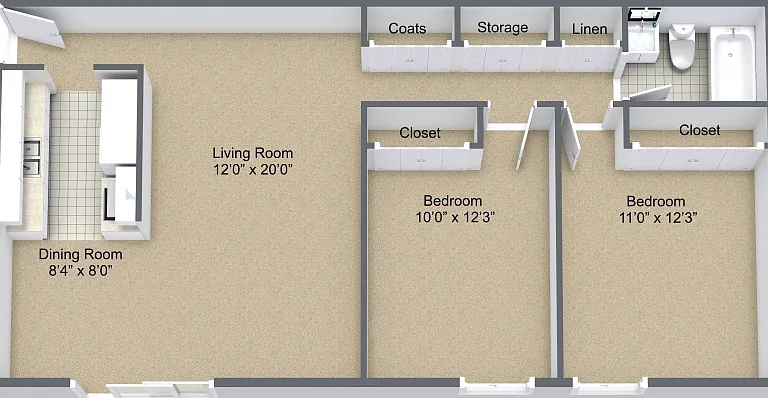 Hillcrest Club Apartments — Photo 76