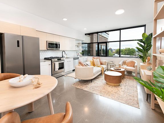 Angelo Tower furnished kitchen/living room