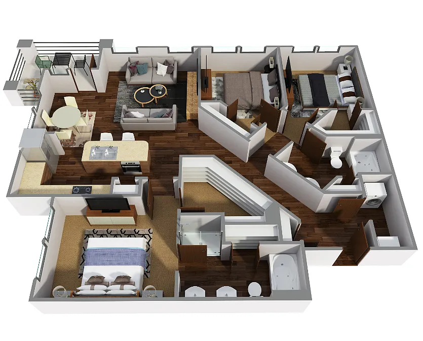 Floor plan C1