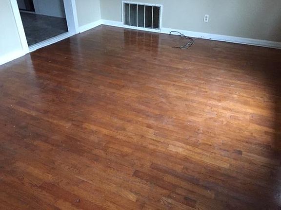 hardwood floors in living room