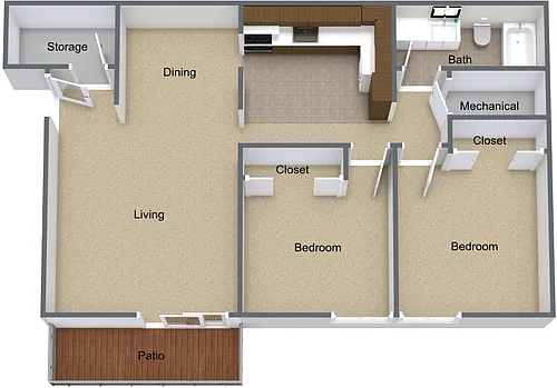 Floor plan The Manor