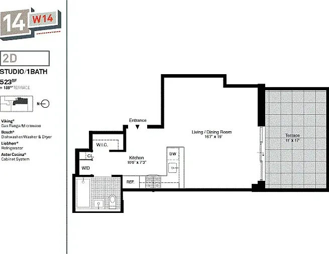 14 W 14th St #2D — Photo 2