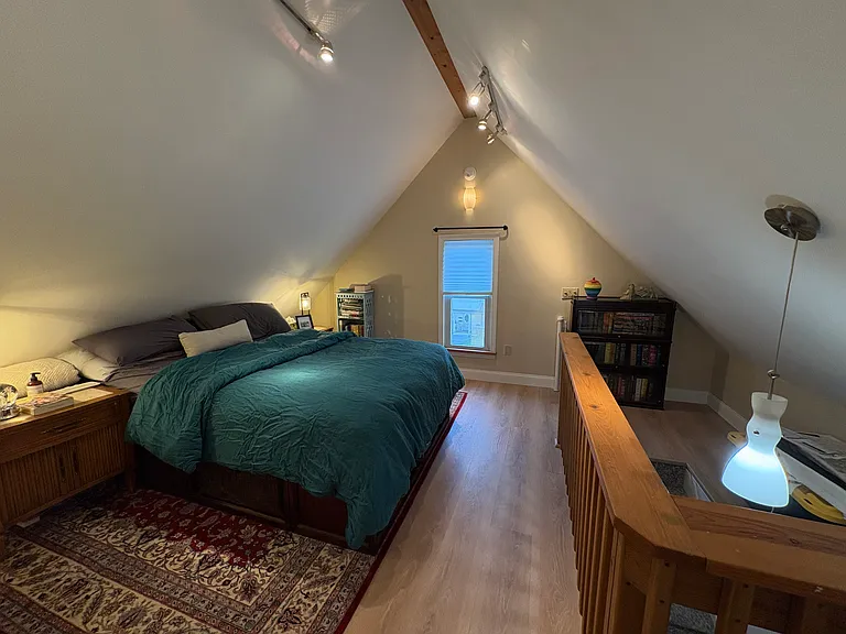 2nd floor bonus loft space. currently used as a bedroom