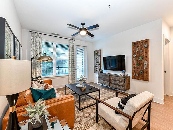 Enjoy a private balcony or patio in your home.