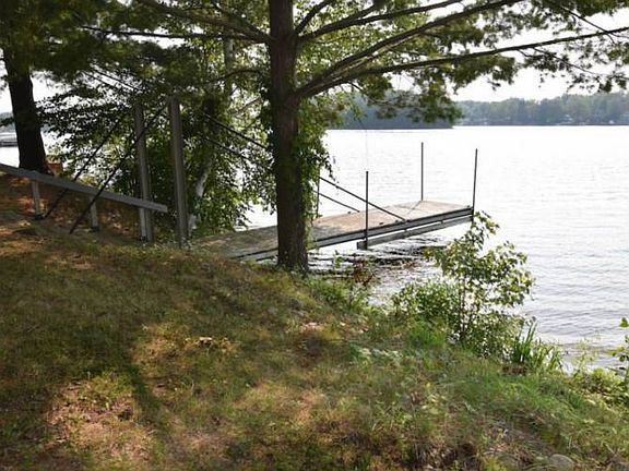 Beautiful view of the lake with your suspended dock that does not need to ever be removed