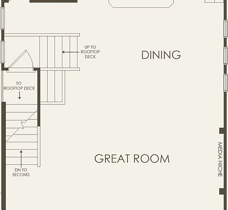 Third Floor 2 br 2.5 ba
