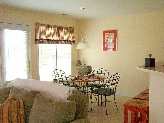Breakfast nook open to family room and kitchen