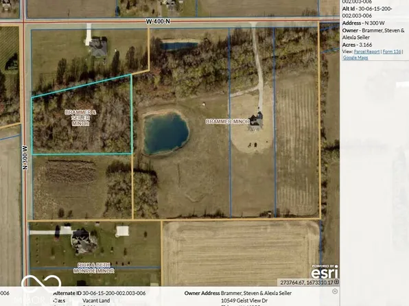 3951 N 300 W, Greenfield, IN 46140