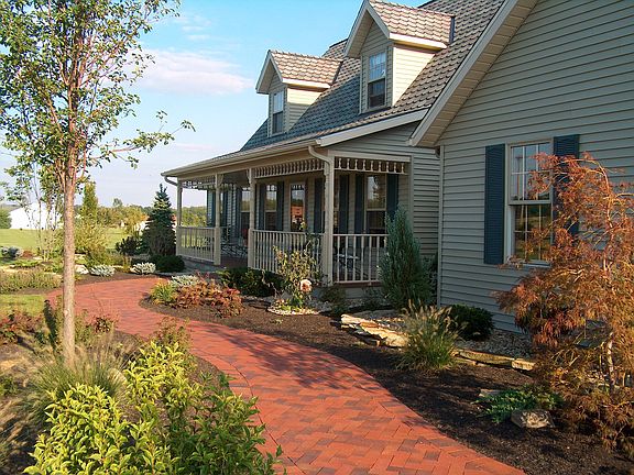 Gorgeous brick walk ways