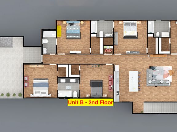 2nd image of 510 S Mesquite St Unit B