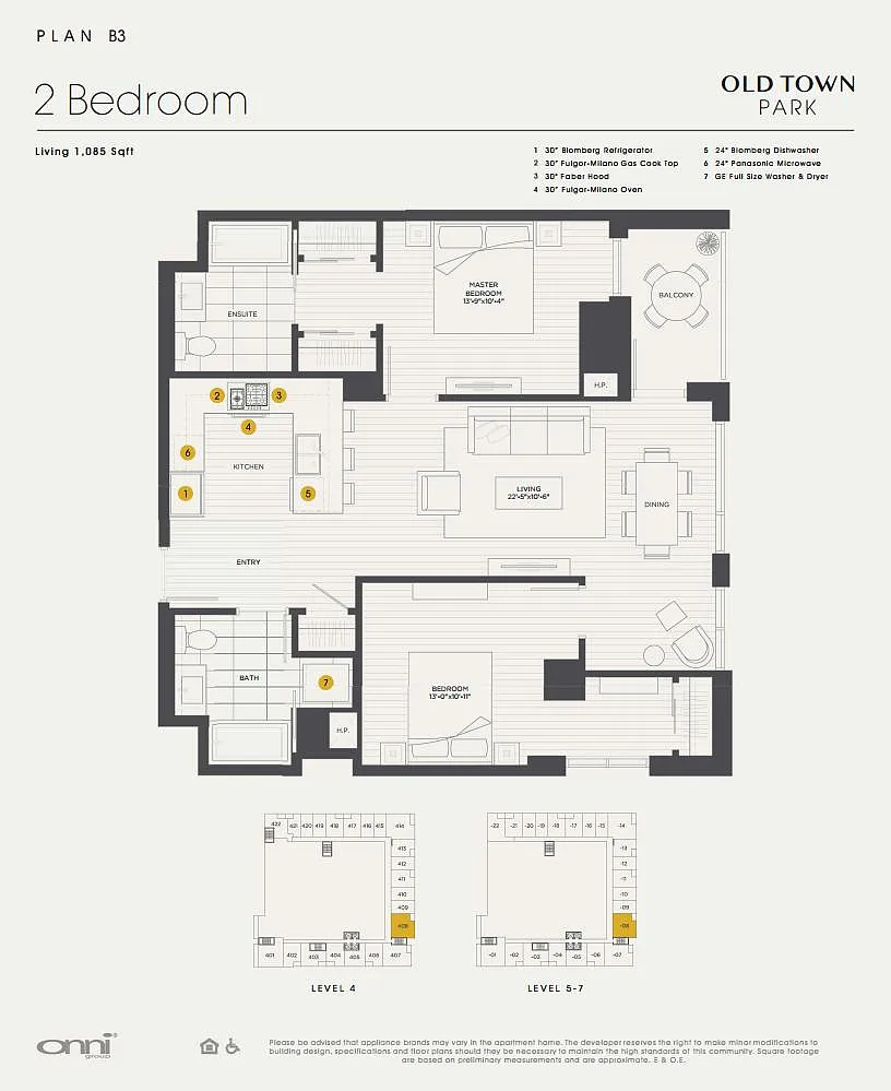 Floor plan Plan B3
