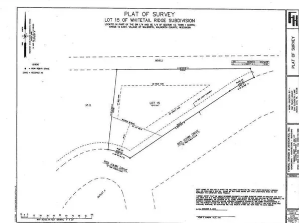 849 RED HAWK DRIVE #Lt15, Walworth, WI 53184