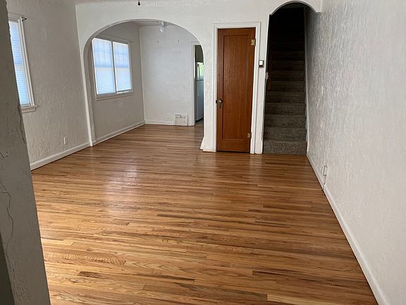 living room and dining area