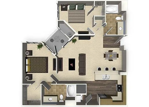Floor plan B1
