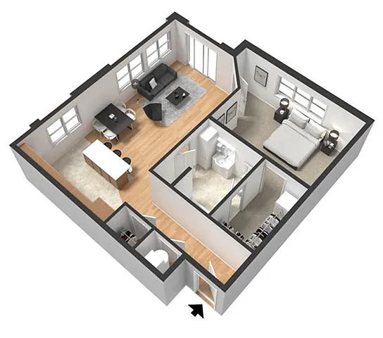 Floor plan Malala