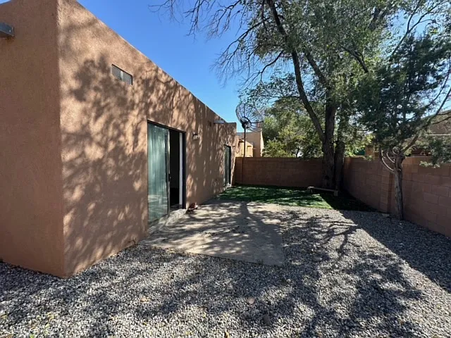 Fenced Backyard