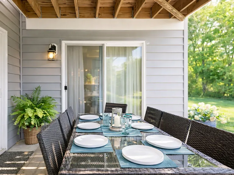 out back grilling area