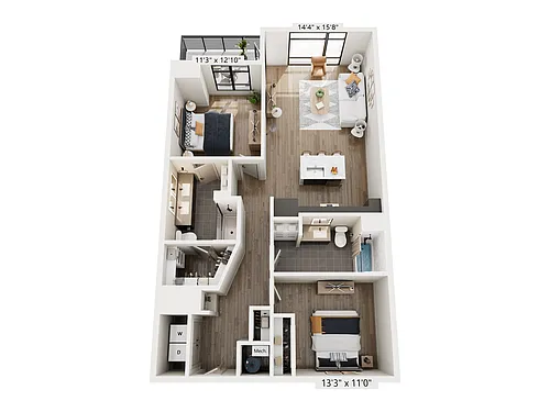 Floor plan Wisteria