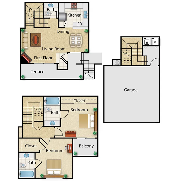 Floor plan St. Tropez