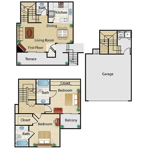 Floor plan St. Tropez