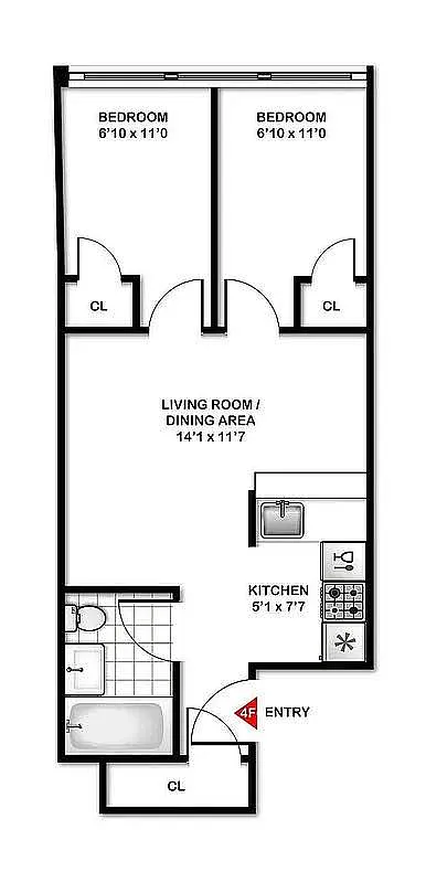 Building Photo - 106 Fulton St #5F