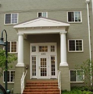 Beautiful facade with fob access control