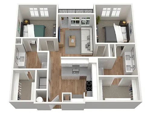 Floor plan B3