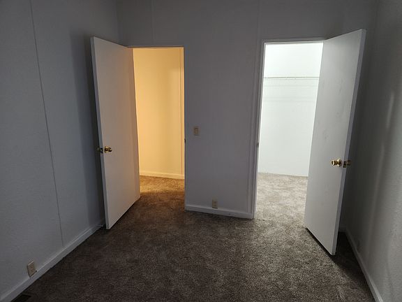 All three bedrooms have walk in closets with lights.
