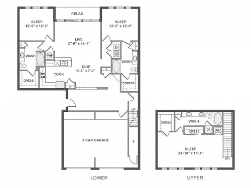 Floor plan D11TG
