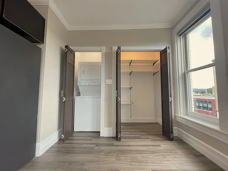 Living Room Closet & Laundry Closet