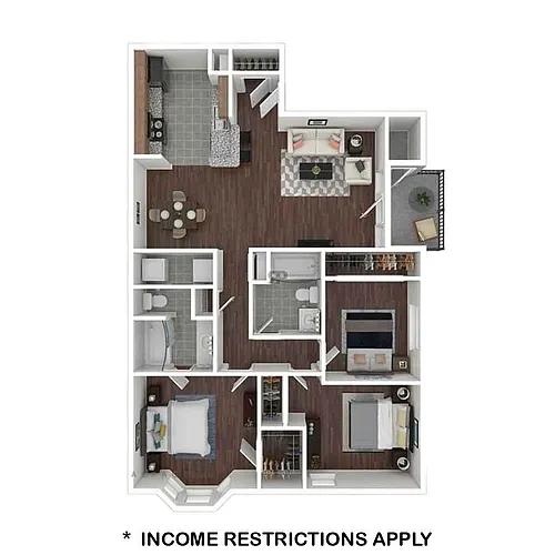 Floor plan C1