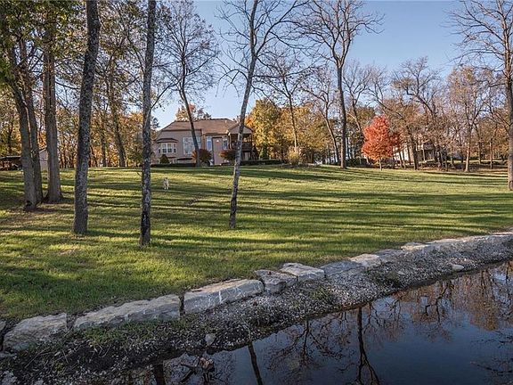 Stone edge adds protection from erosion and provides a great area for fishing.