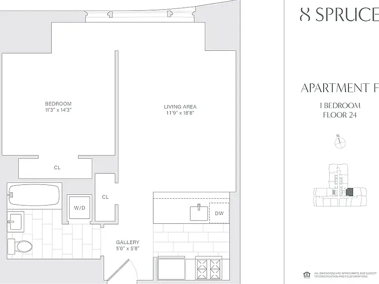 8 Spruce St #24F — Photo 20