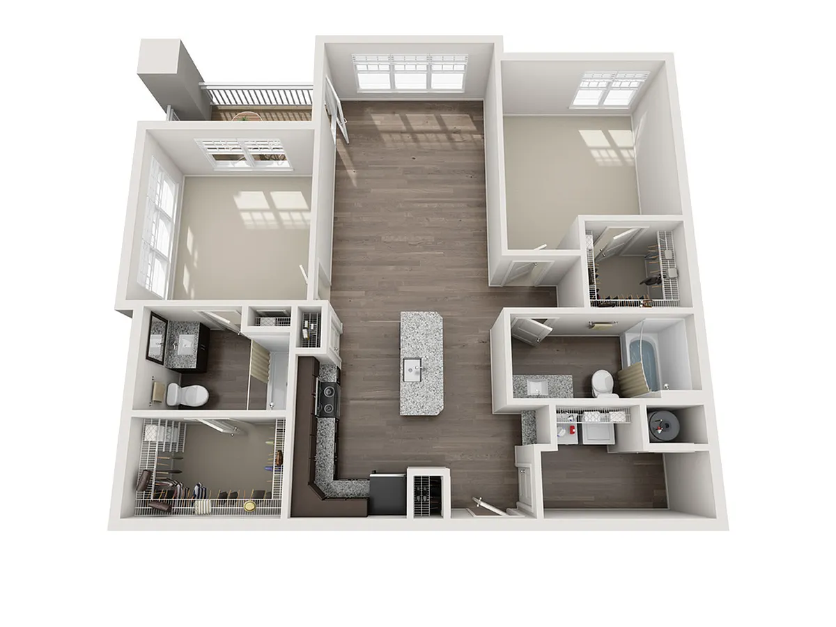 Floor plan B1