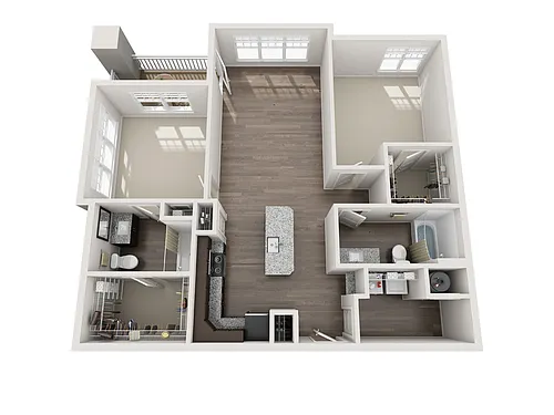 Floor plan B1