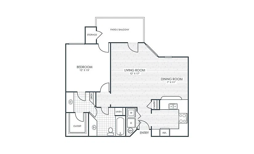 Floor plan Amore Tower III