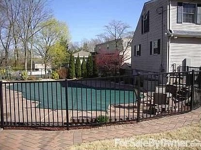 Fenced in pool