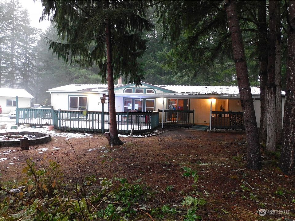 Front of Home with deck>