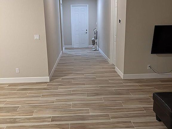 New tile in main living area