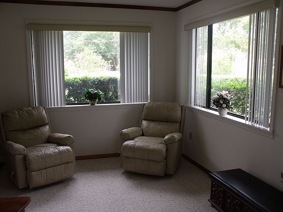 Family room overlooks gorgeous yard