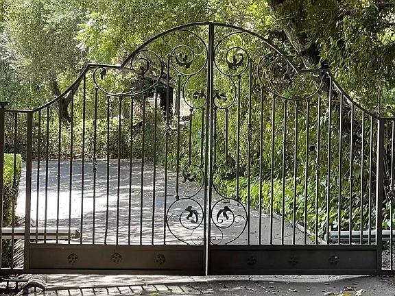 Driveway with Private Gate