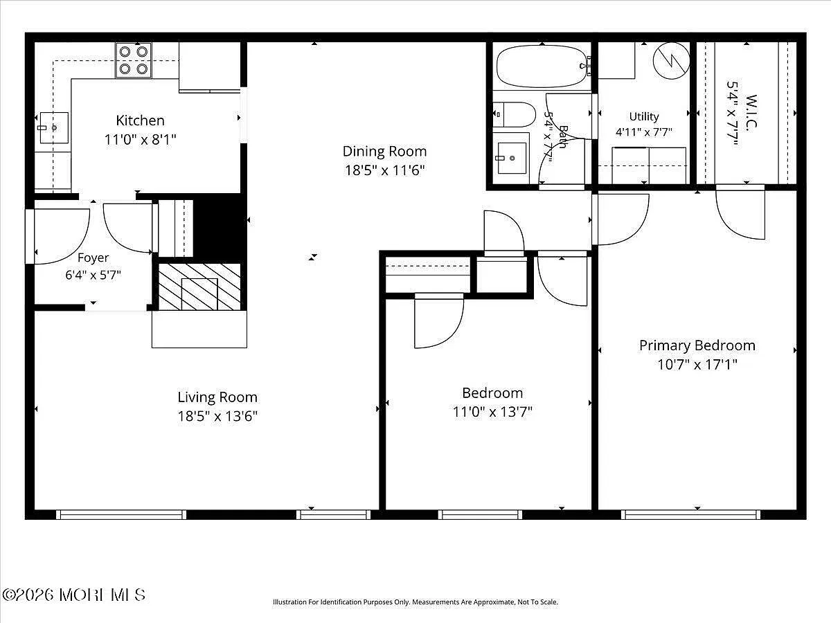 2 bed, 1.0 bath, 1000 sqft, $2,500 — Photo 2