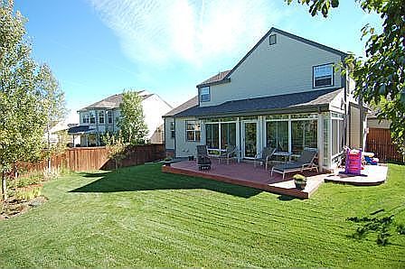 Fabulous private back yard