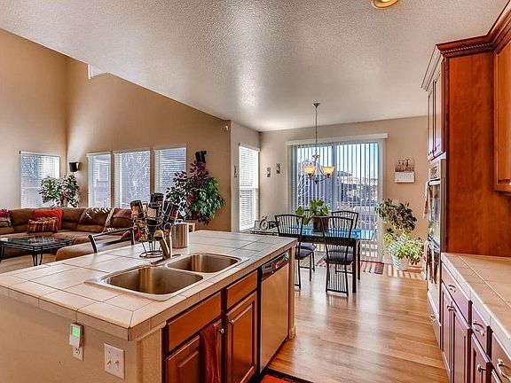 Kitchen, breakfast area and family room adjacent and open