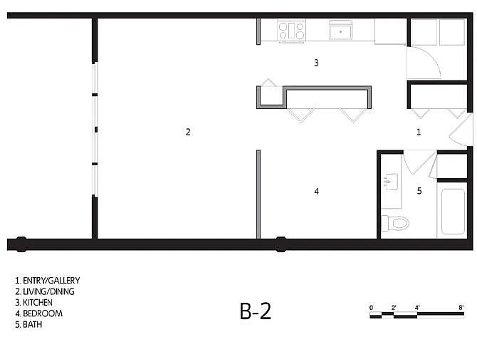 Floor plan B2